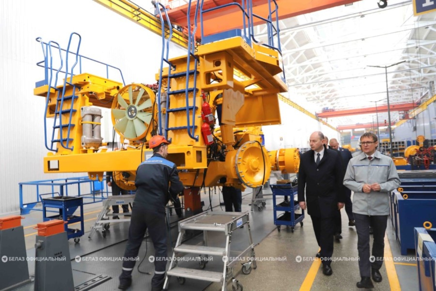 Губернатор Минщины посетил с рабочим визитом БЕЛАЗ