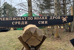 Вы слышите звук топоров? Это журналисты вовсю готовятся к IV Чемпионату по колке дров