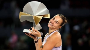 Соболенко в третий раз выиграла турнир WTA-1000 в Мадриде