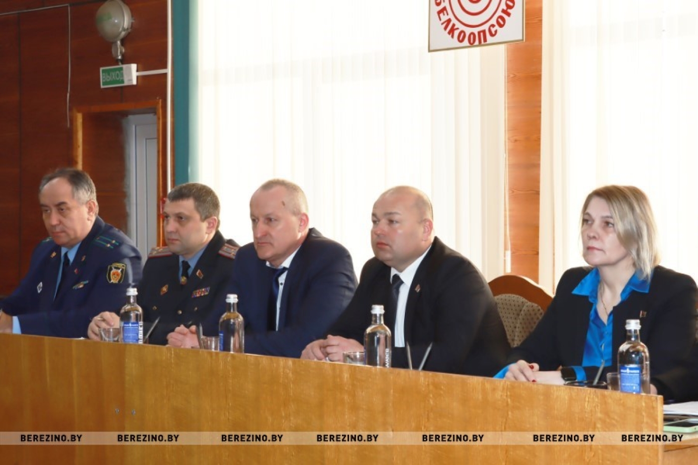 На встрече с работниками потребкооперации