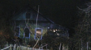 В Березино произошел пожар