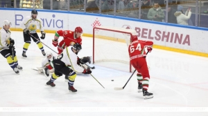 Хоккейная команда Президента выиграла шестой матч в РХЛ