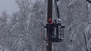 Задействовано 68 бригад и 100 единиц техники. Минэнерго о работах по восстановлению электроснабжения