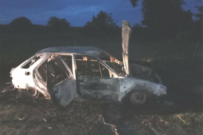 Неосторожность при ремонте привела к пожару в автомобиле