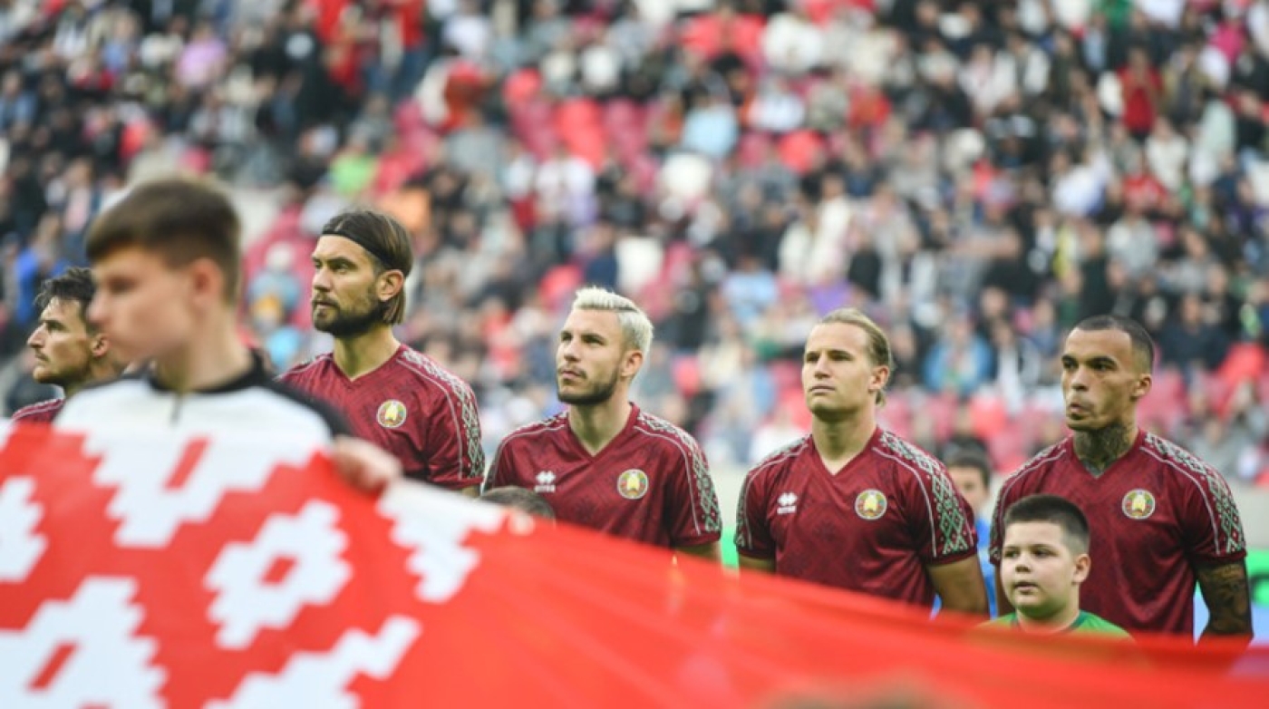 Сборная Беларуси занимает 100-е место в обновленном рейтинге ФИФА