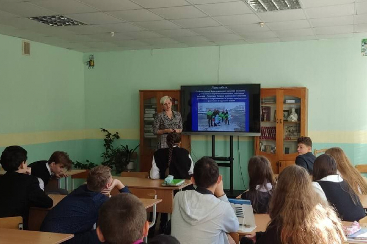 Открытый диалог ко Дню народного единства прошёл в Березинской гимназии