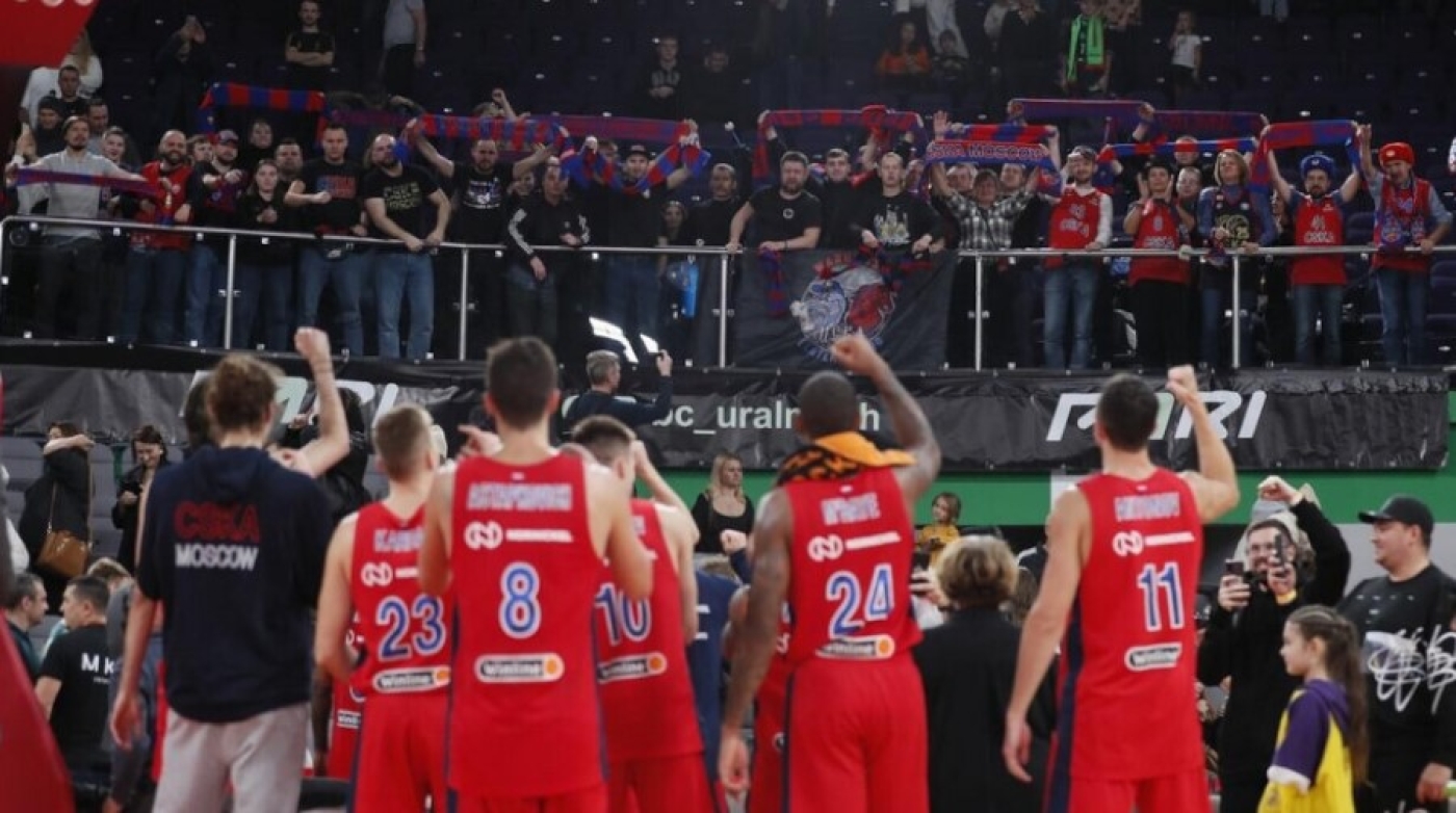 Баскетболисты ЦСКА разгромили "Уралмаш" в Единой лиге ВТБ