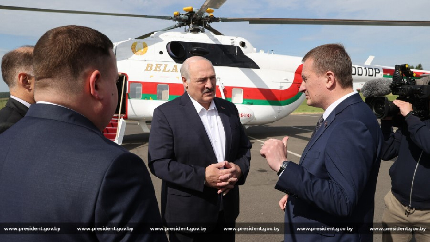 Рабочая поездка в Минскую область