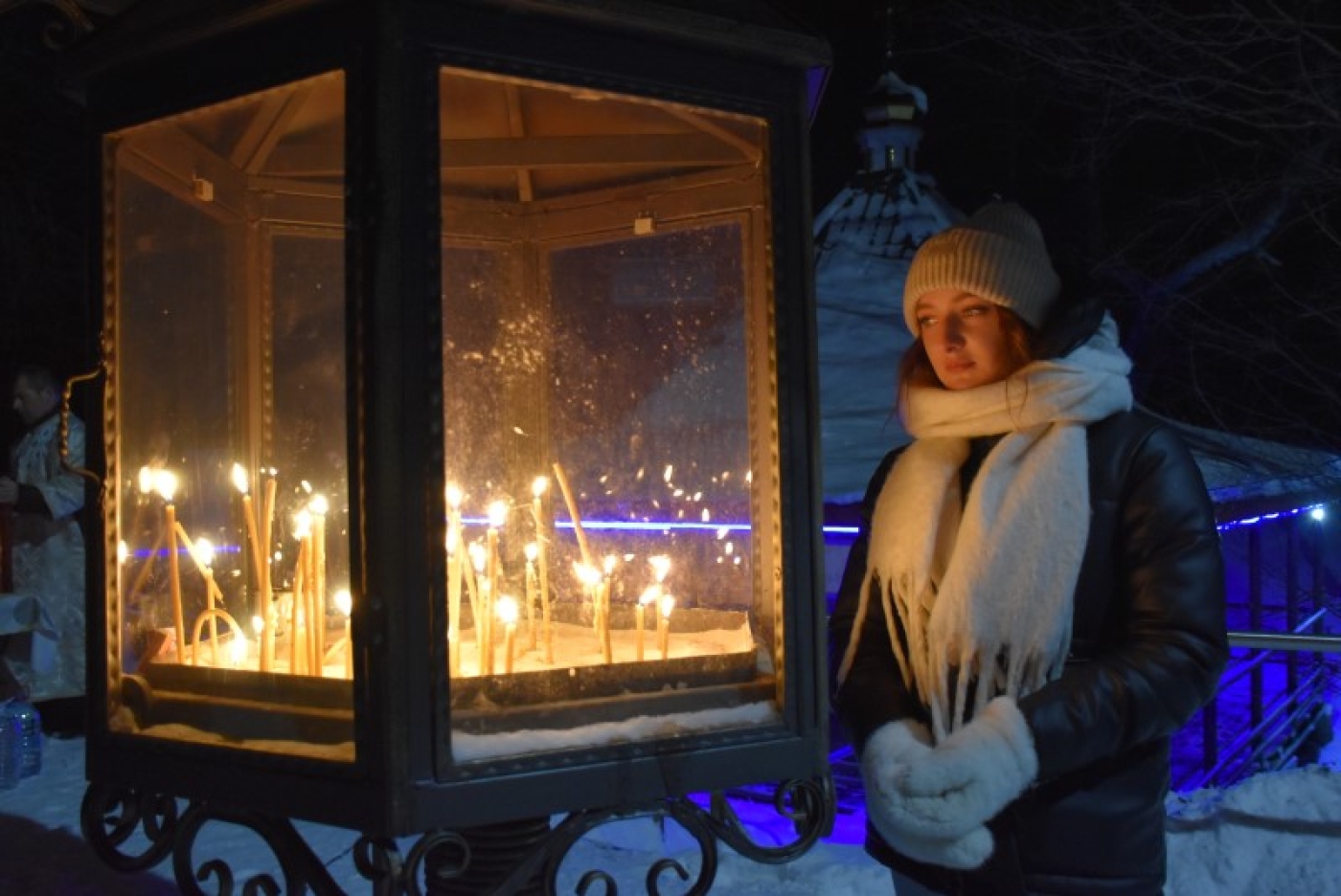 ФОТОРЕПОРТАЖ: Великое освящение воды на Святом источнике в Крупе