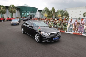 Теплая встреча на жарком континенте