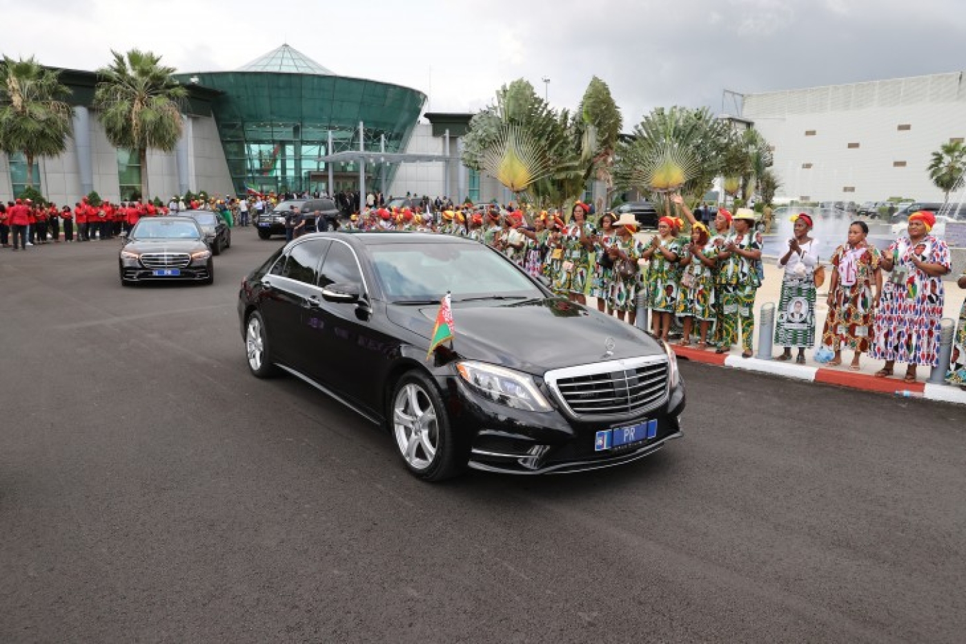 Теплая встреча на жарком континенте