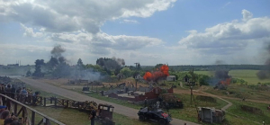 «Поезд памяти» на «Линии Сталина»