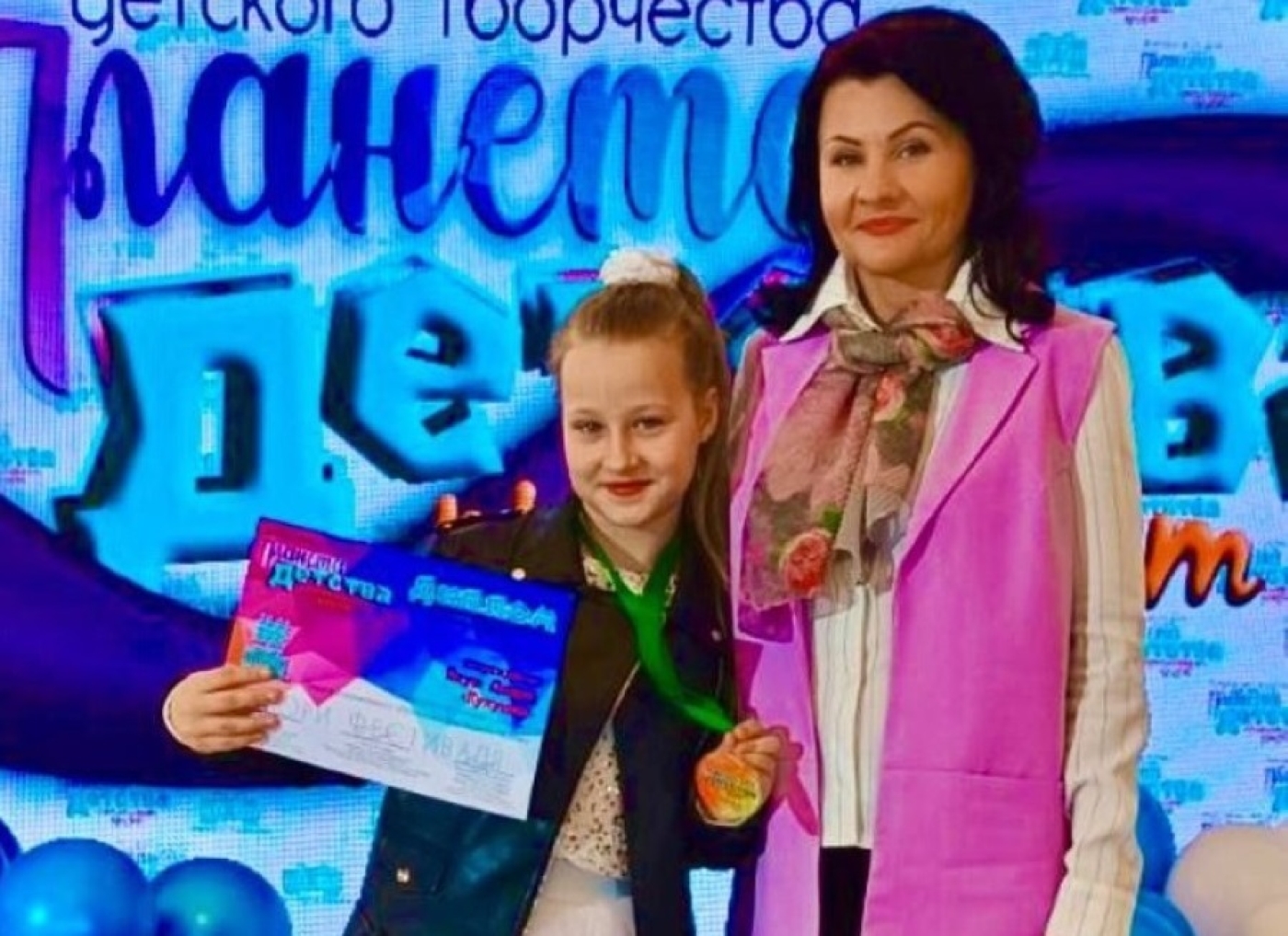 Юный талант Березинщины: Дарья Якуш покорила “Планету детства”