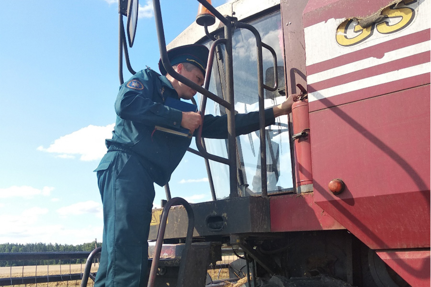 Зернеўборка - справа ўсенародная!