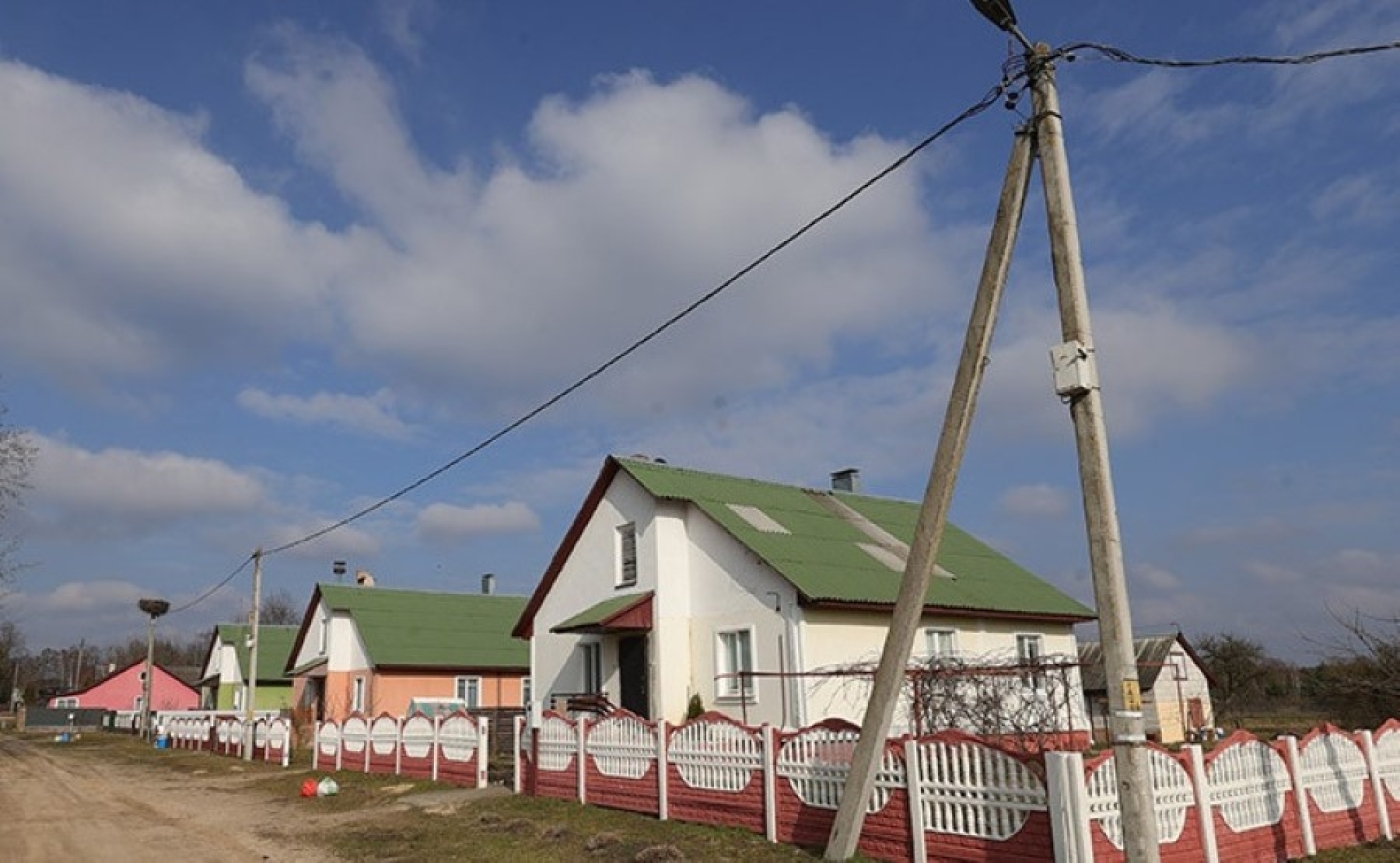 В прошлом году на селе в Минской области построено около 950 тыс. кв.м жилья