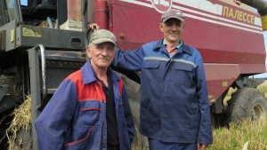 В «Богушевичах» уборочная идет в высоком темпе