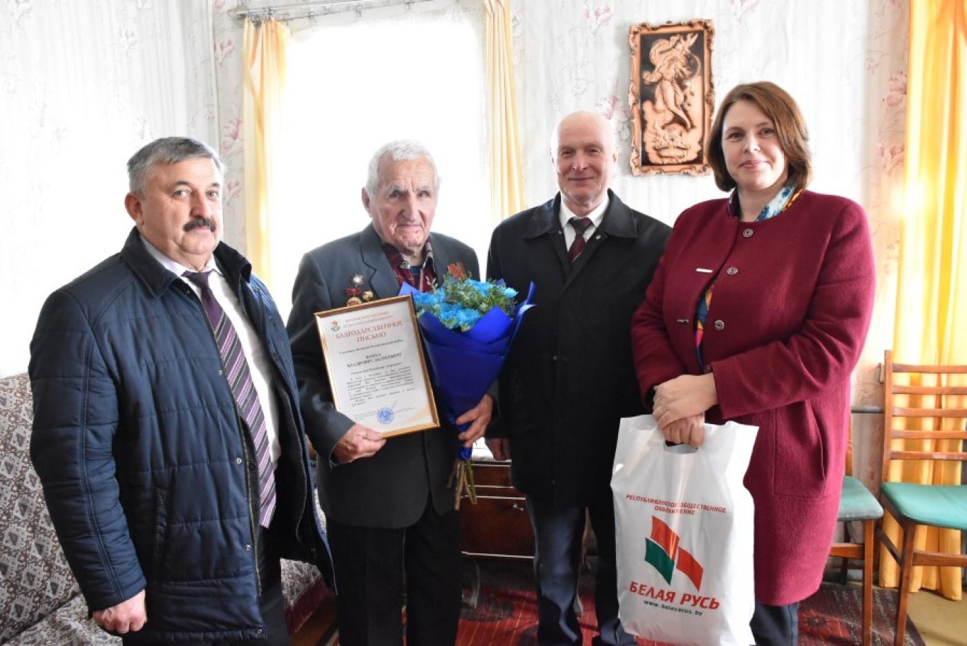 З юбілеем, шаноўны Уладзімір Андрэевіч!