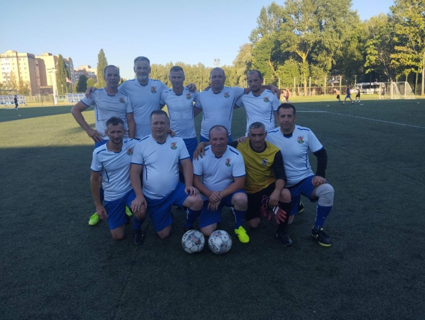 В Могилеве прошла игра чемпионата Могилева по футболу среди ветеранов "Березина" - "Ю.В."