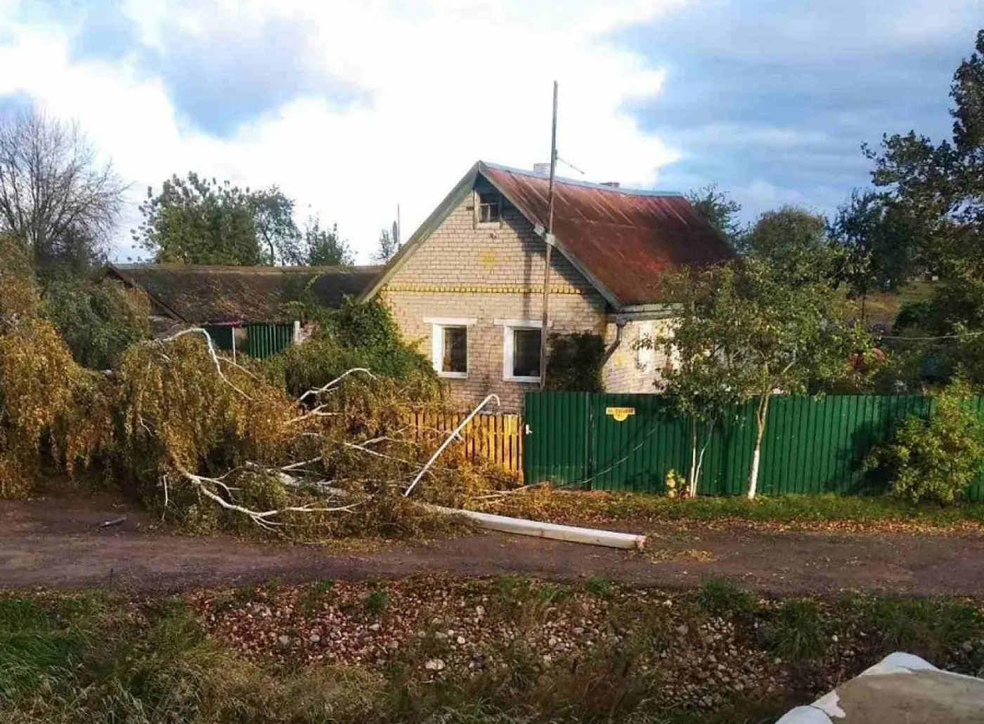 Последствия непогоды на Минщине