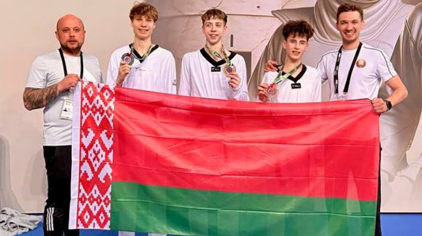 Белорусские юниоры завоевали три медали на турнире по тхэквондо в ОАЭ