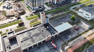 На высоте 52 м. Новую пожарную автолестницу получили на вооружение белорусские спасатели