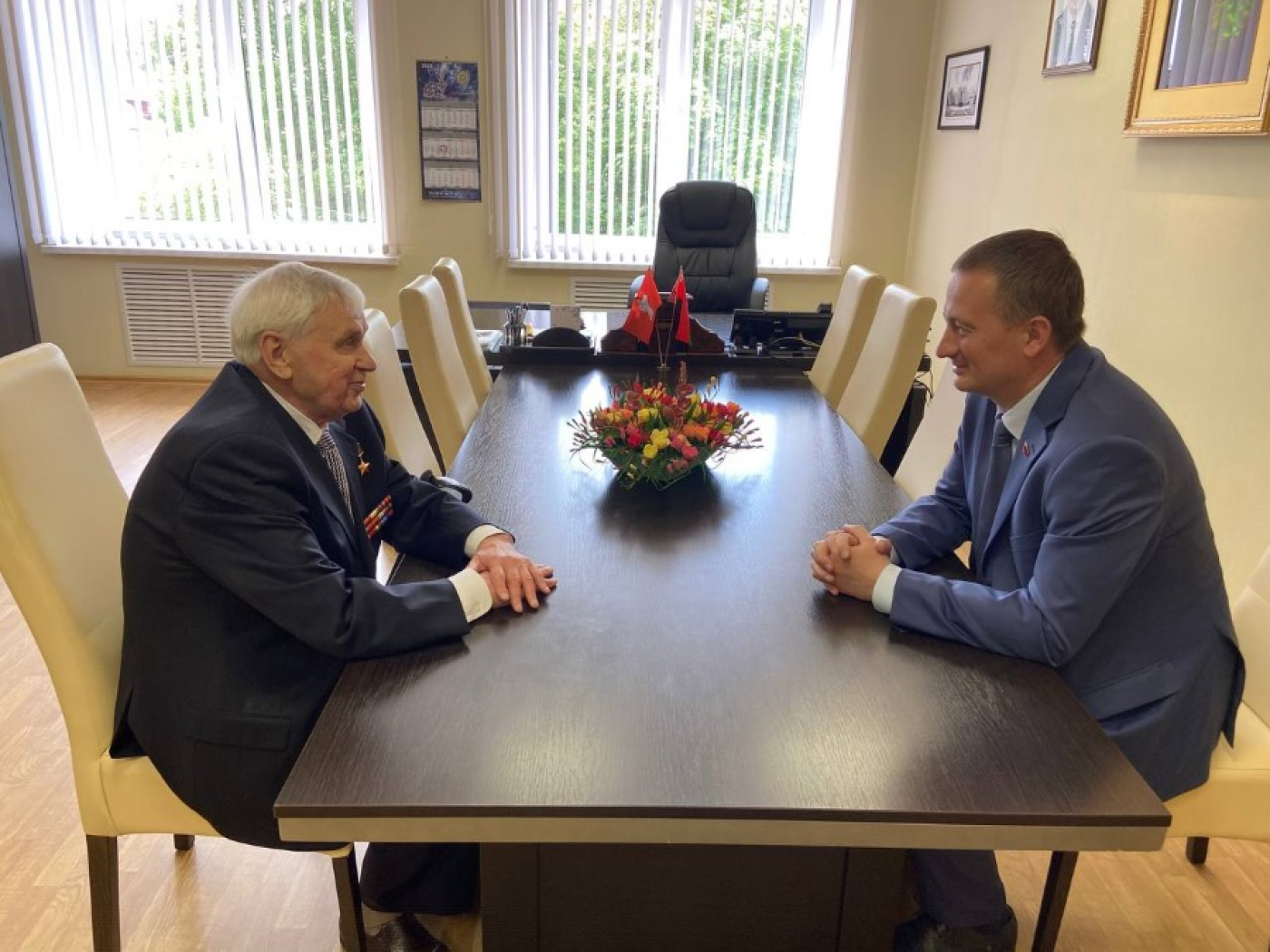 Почетный гражданин Минской области Павел Лукьянович Мариев празднует 85-летие