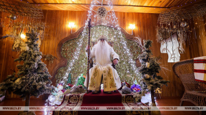 Персонажи белорусской мифологии поселятся в резиденции Деда Мороза в Пинском районе