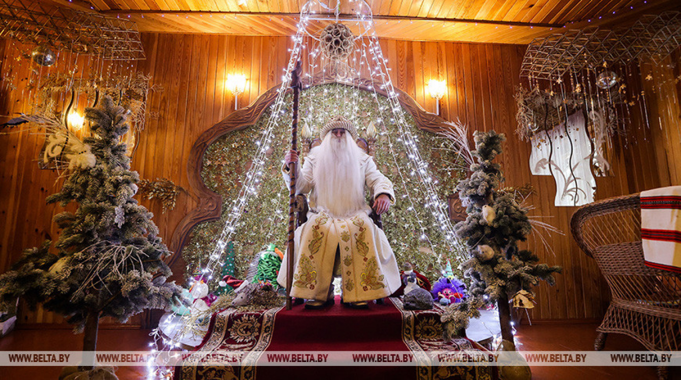 Персонажи белорусской мифологии поселятся в резиденции Деда Мороза в Пинском районе