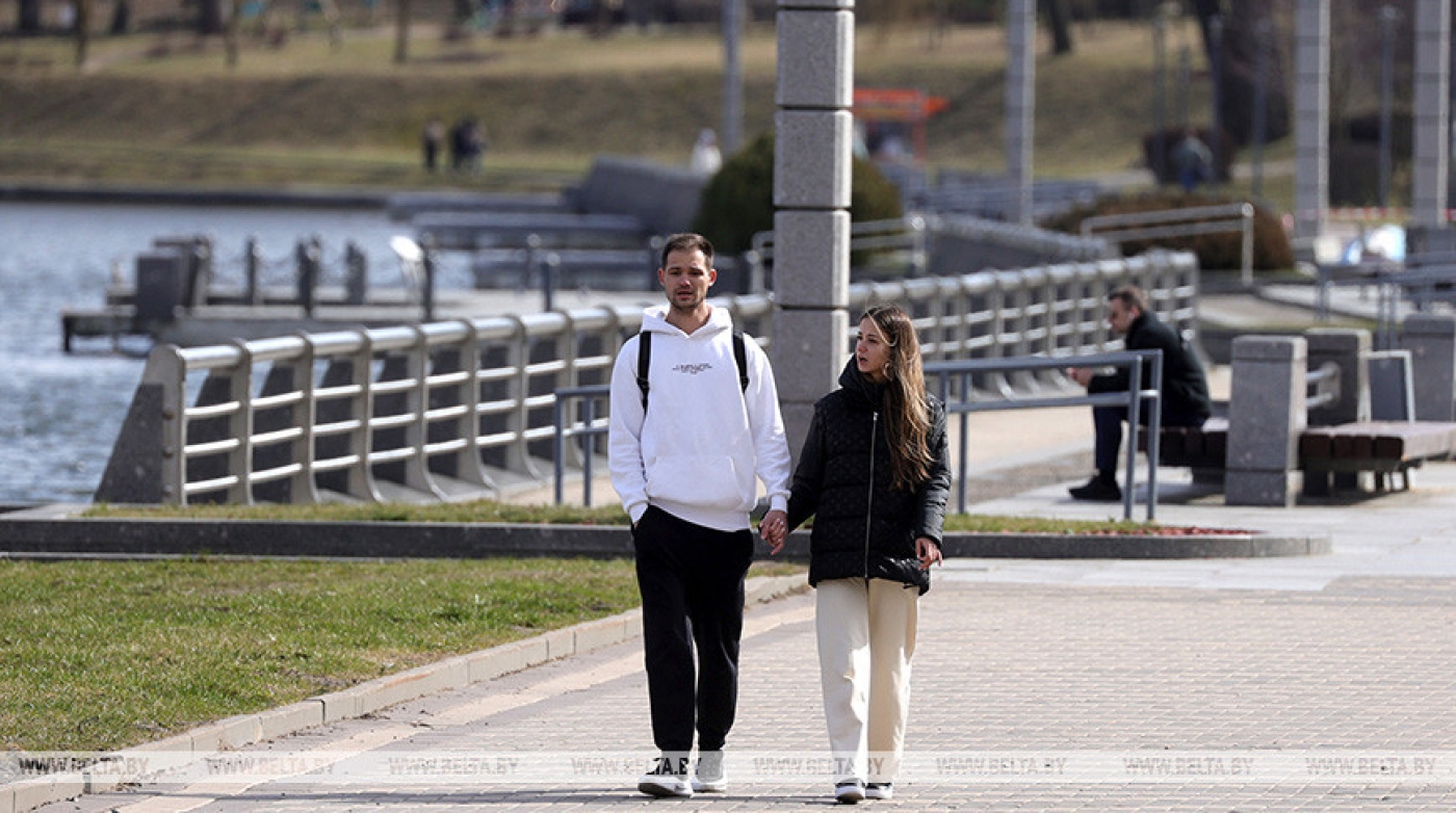 Температура воздуха в Беларуси в последней декаде марта была на 5,1 градуса выше нормы