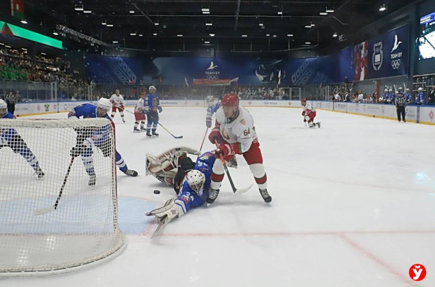 Команда Президента Беларуси обыграла сборную Минской области в первом финальном матче РХЛ