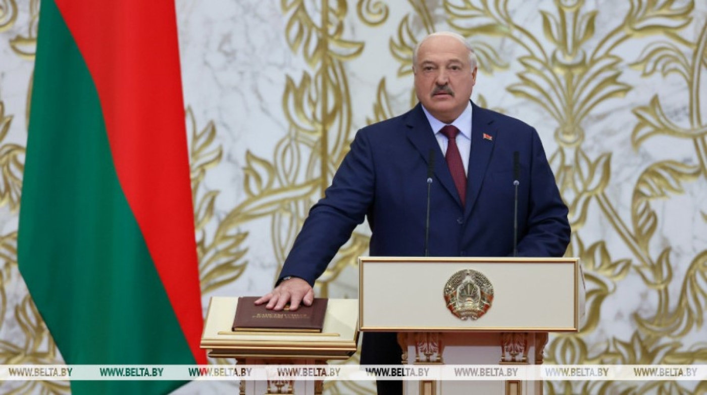 Лукашенко на инаугурации: выбор сделан, наступает время новых побед!
