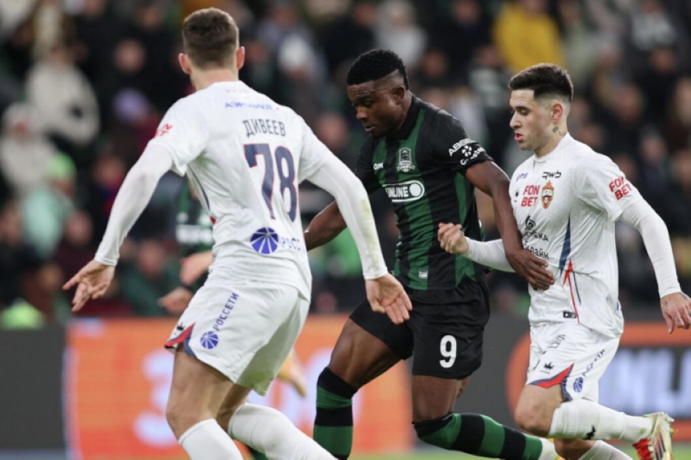 Футболисты "Краснодара" лидируют после первой части чемпионата России