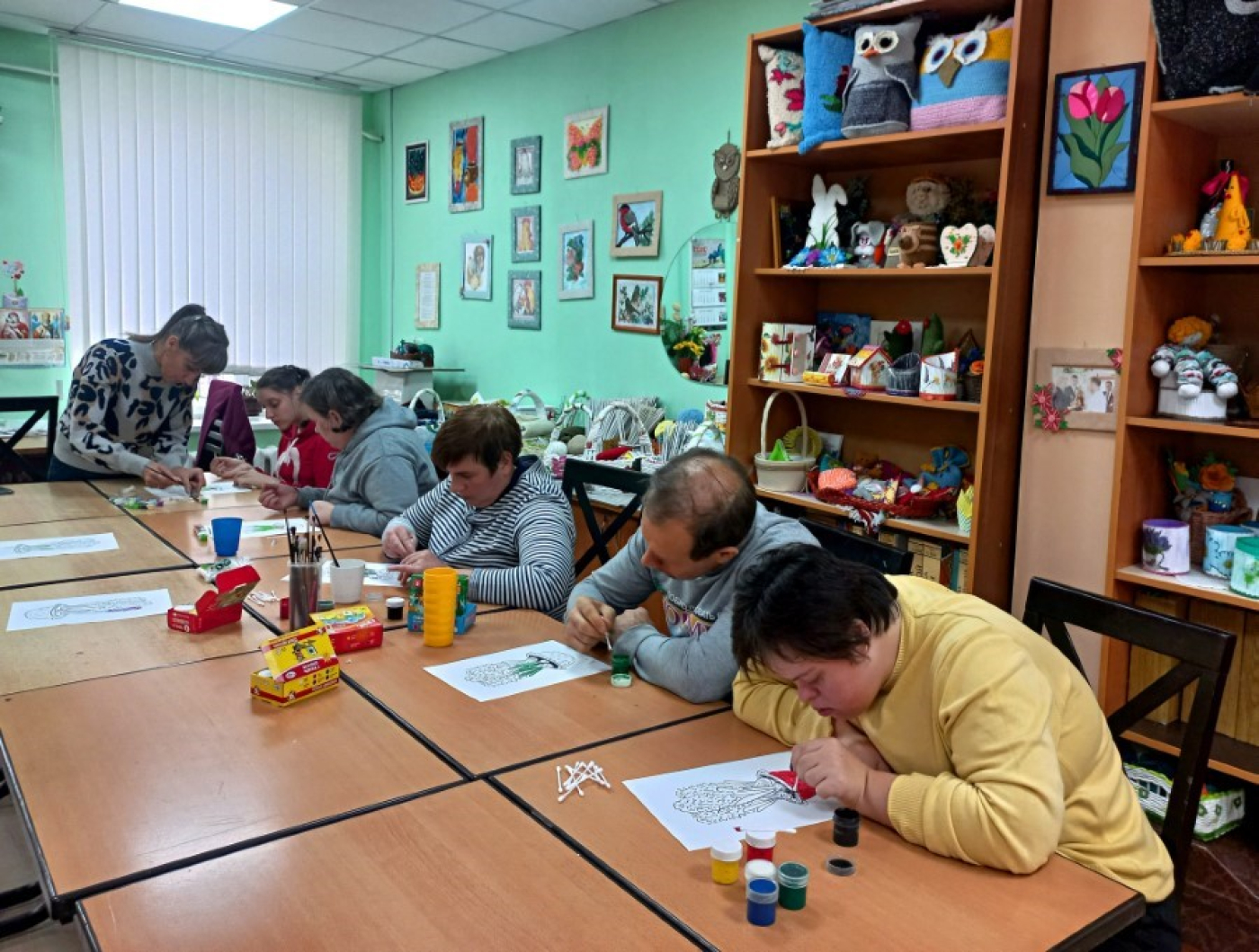 Мастер-класс по нетрадиционному рисованию