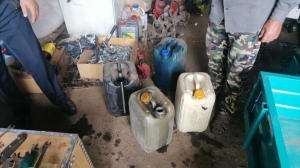 В Борисовском районе у 77-летнего мужчины обнаружено 80 л окрашенного дизтоплива