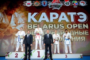 Белорусы завоевали 27 золотых наград на старте турнира по карате Belarus Open в Минске