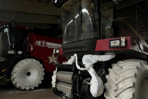 В ОАО «Первомайский» завершена в установленные сроки постановка техники на зимнее хранение