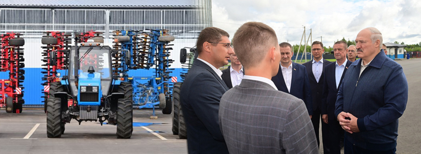 "Это пример создания нового хозяйства". Лукашенко о причинах приезда на Мядельщину