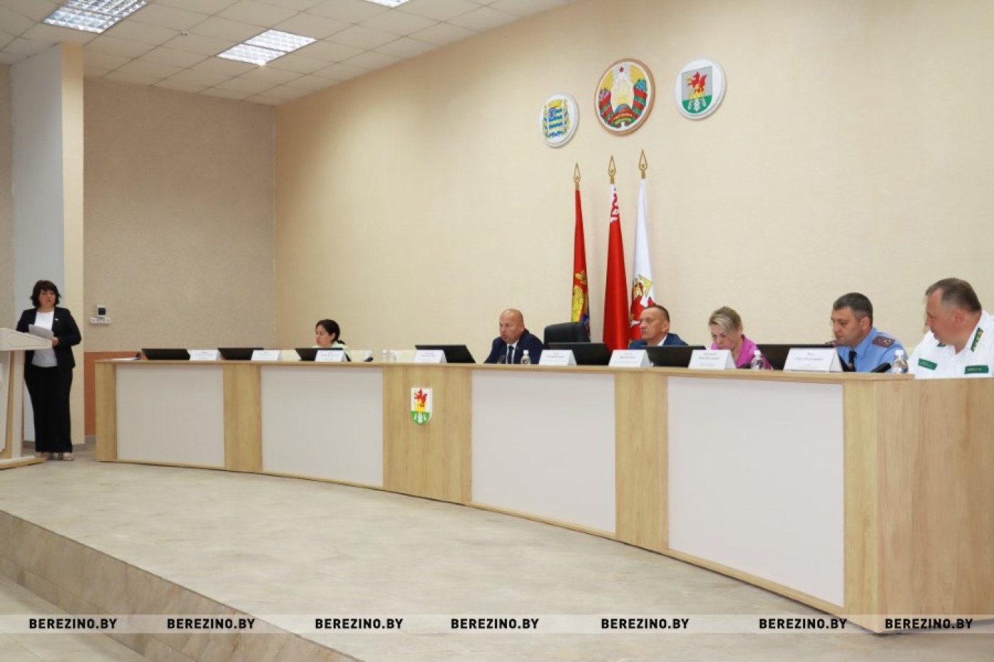 Сегодня состоялось очередное заседание районного исполнительного комитета под руководством главы района Андрея Соколовского