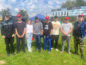 Молодежь Минщины ликвидируют последствия урагана в Могилеве