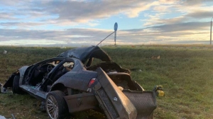 В Минском районе опрокинулась легковушка, водитель погиб