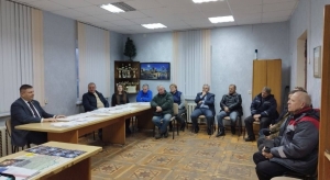 Юрий Корсик встретился с трудовым коллективом ДСУП «Передвижная механизированная колонна №182″ УП «Минскоблсельстрой»