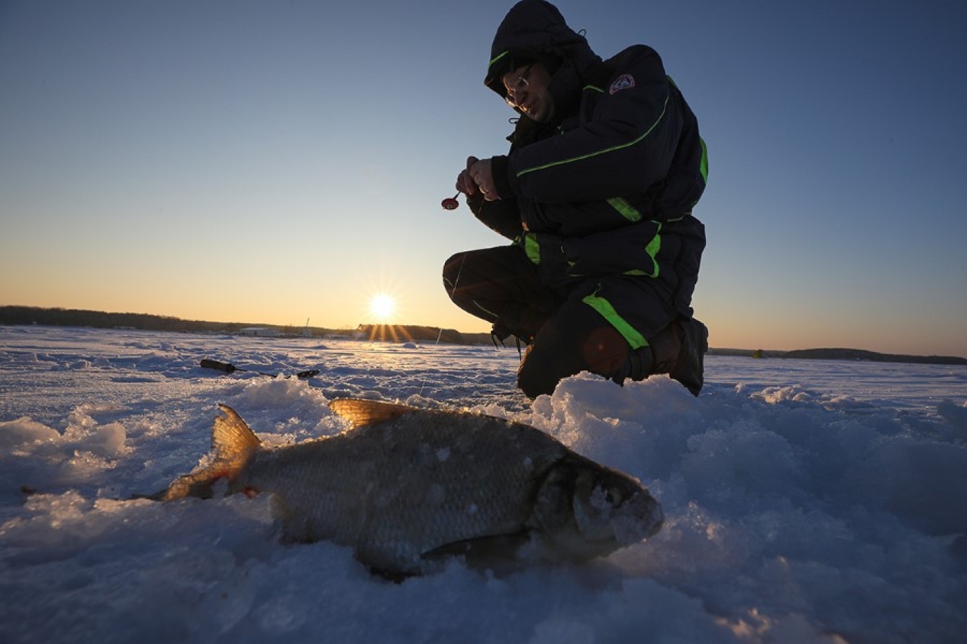 Правила безопасности на зимней рыбалке