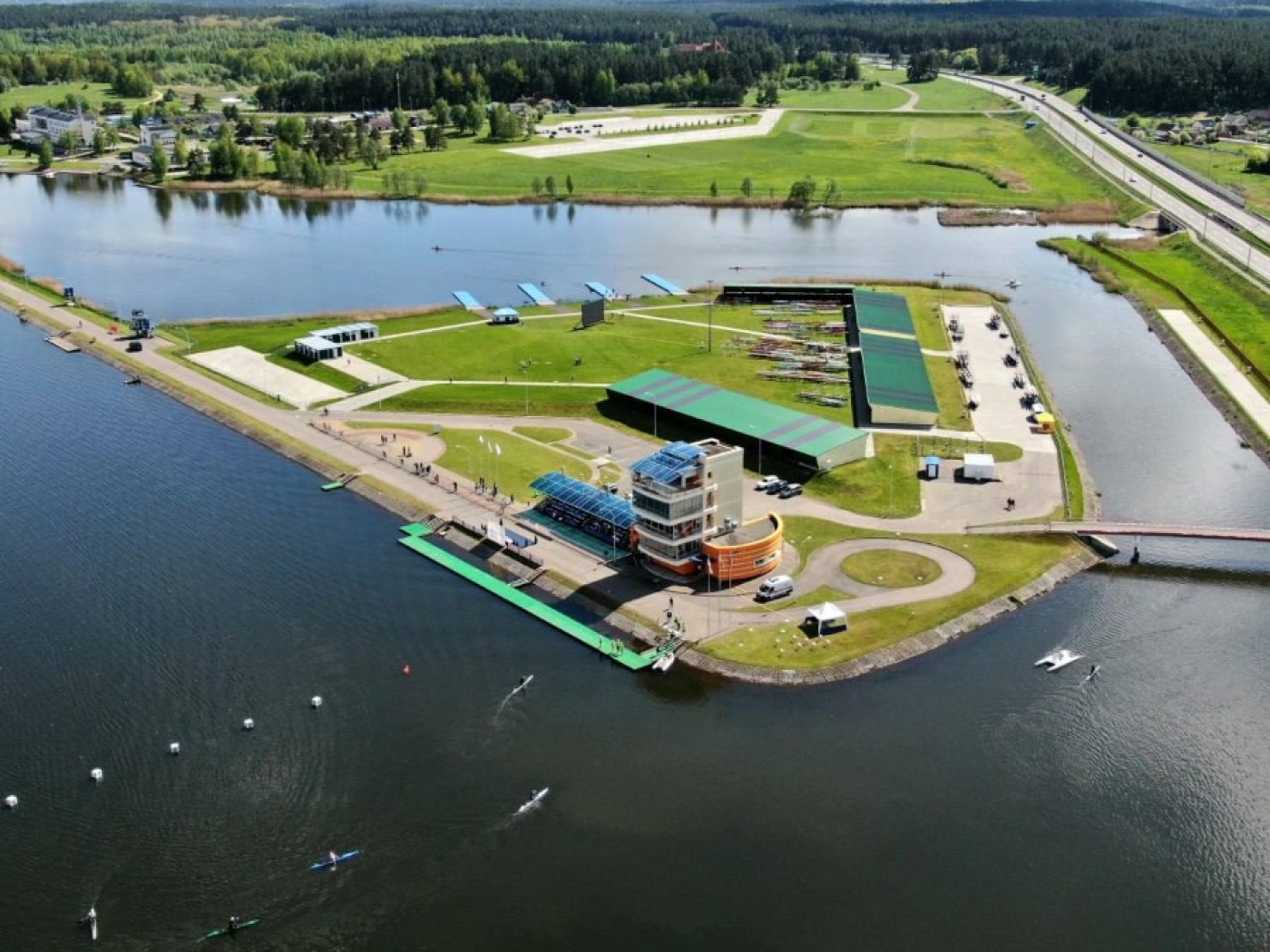 В Заславле сегодня стартует «Кубок сильнейших спортсменов» по гребле на байдарках и каноэ