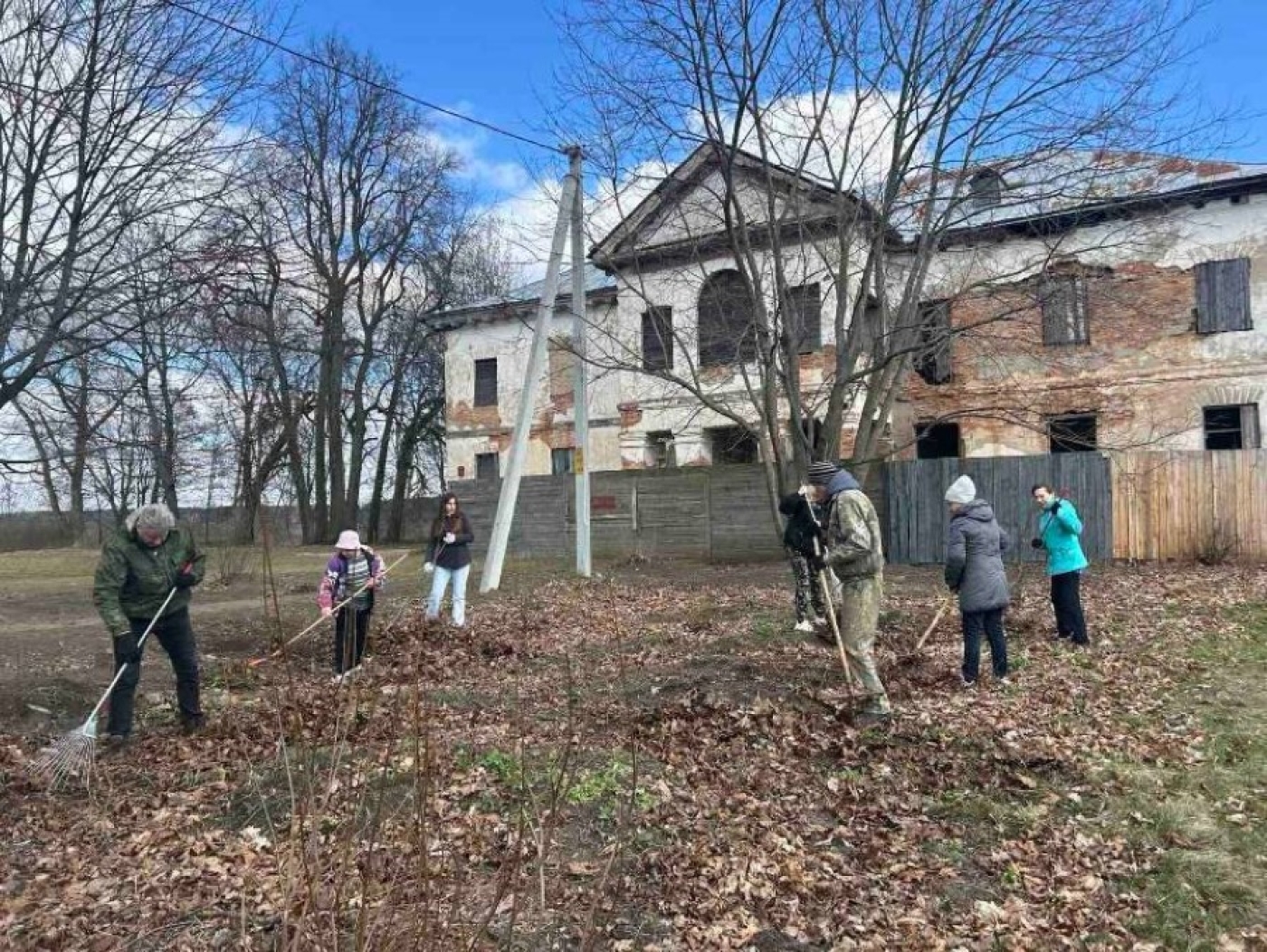 Благоустройство территории усадьбы графа Потоцкого
