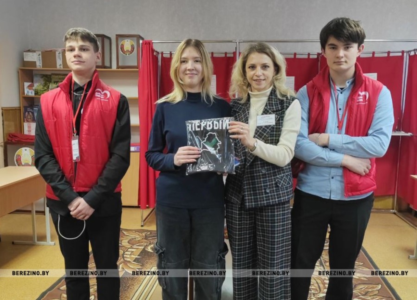 «Мы голосуем за будущее страны». Березино присоединилась к акции «Твой голос первый»