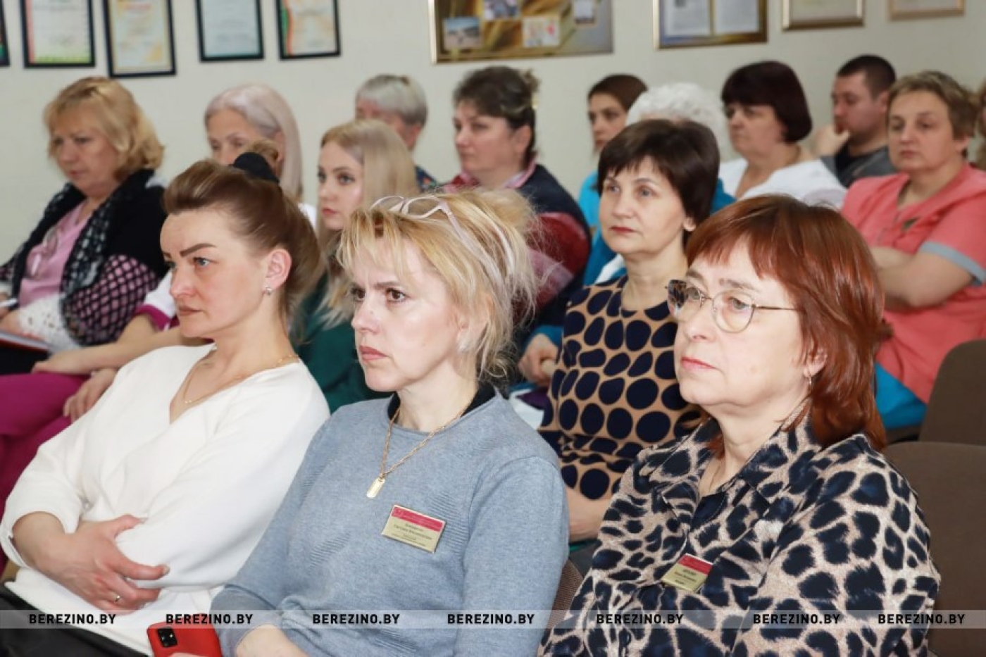 В Березинской ЦРБ обсудили о дополнительной пенсии и пенсионном обеспечении