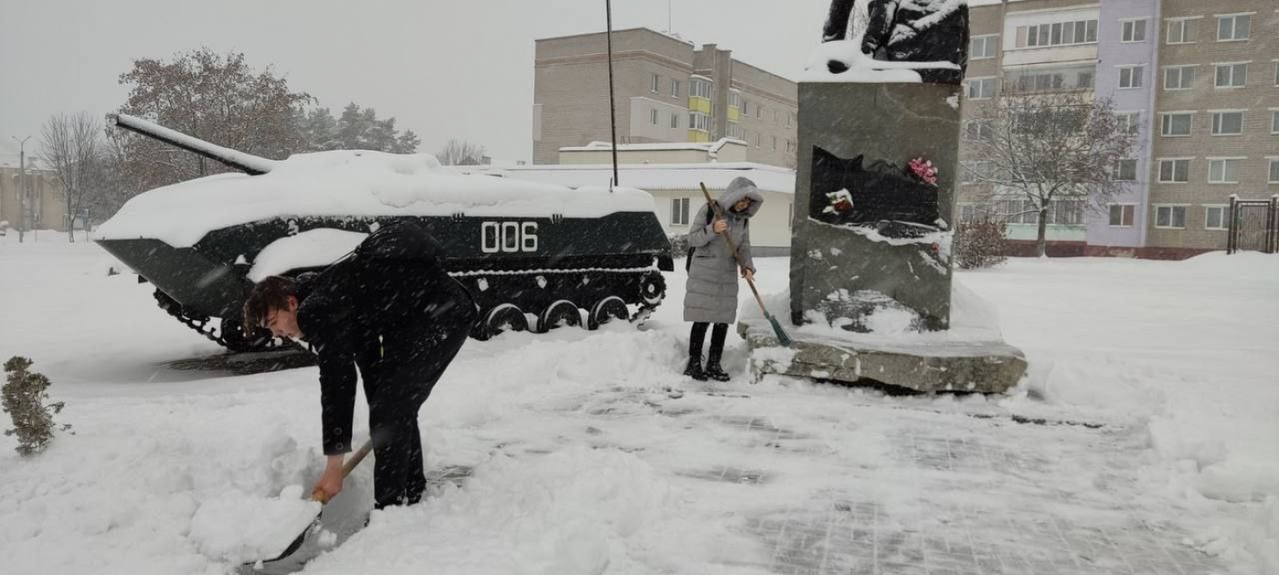 Акция "Уберем снег вместе"