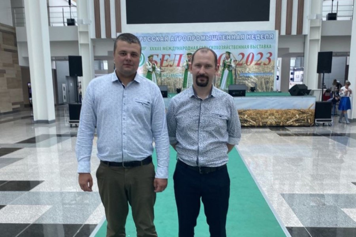 Начальник Березинского участка производства спирта ОАО «МИНСК КРИСТАЛЛ» посетил выставку "Белагро-2023"
