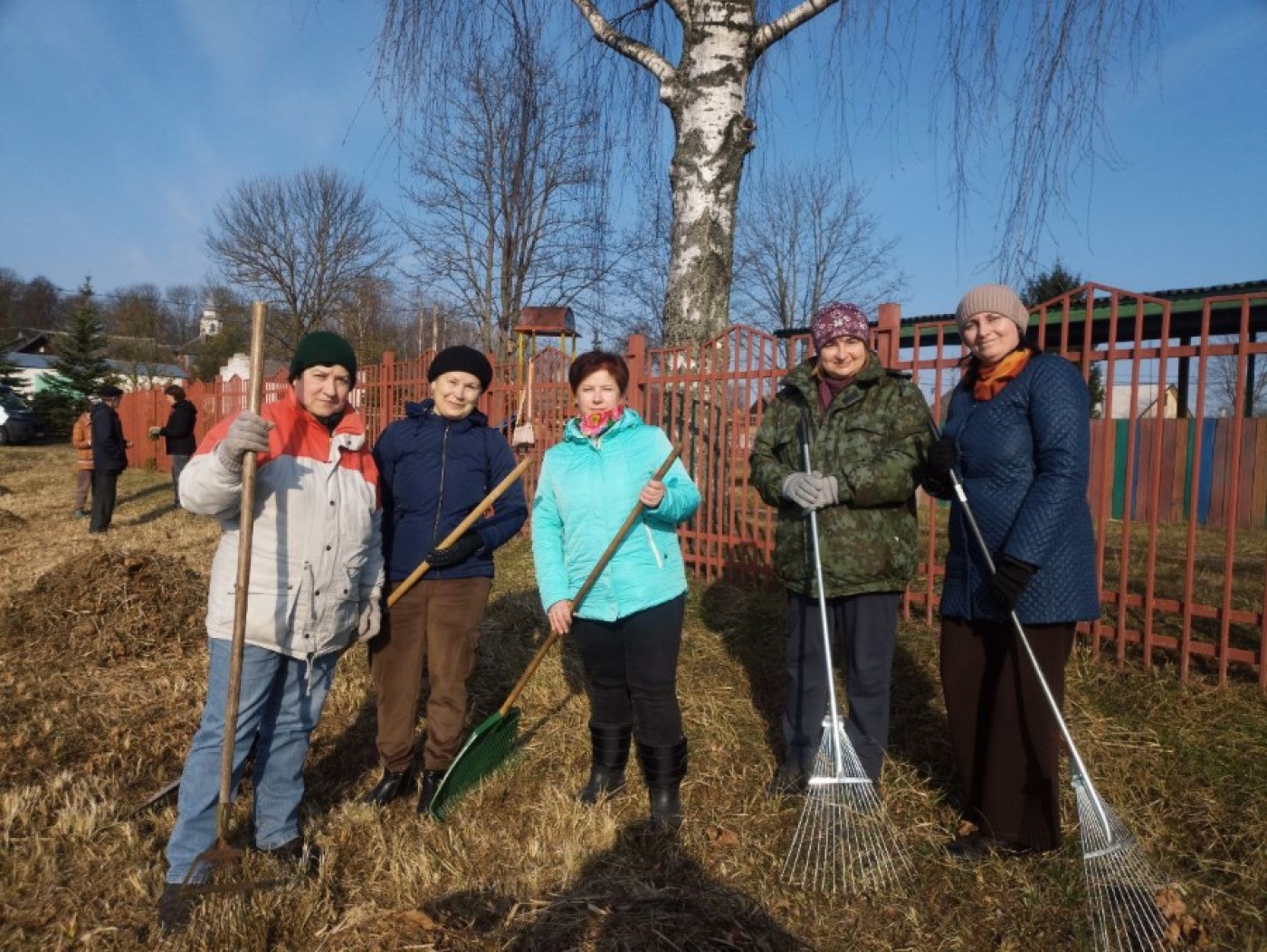 На Березинщине проходит районный субботник