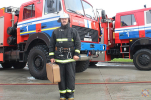 «С Вас нужно брать пример…»: спасатели Березинщины проводили на заслуженный отдых старшего прапорщика СЛАБКО Сергея Александровича